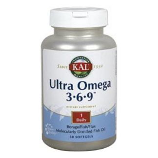 Ultra Omega 3-6-9 Kal - 50 perlas