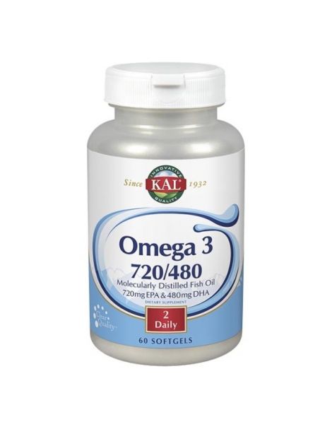 Omega 3 720/480 Kal - 60 perlas