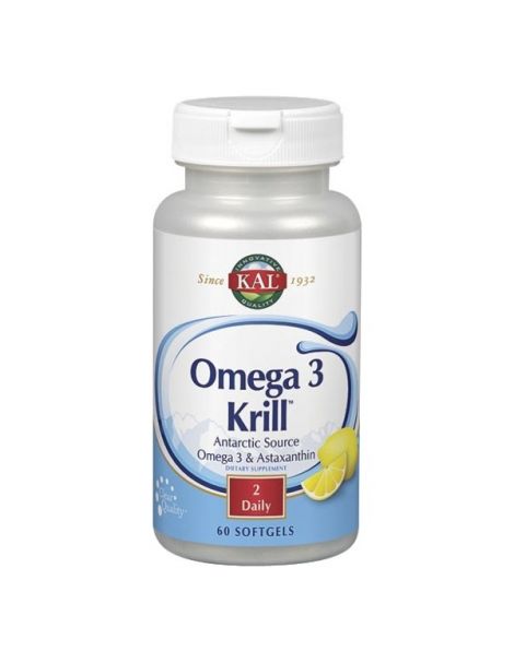 Omega 3 Krill 500 mg. Kal - 60 perlas