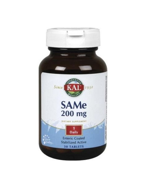 SAMe 200 mg. Kal - 30 cápsulas