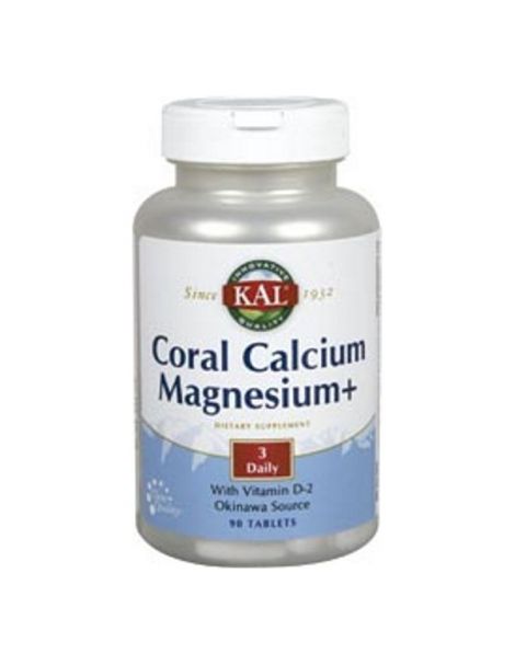 Coral Calcio/Magnesio  Kal - 90 comprimidos