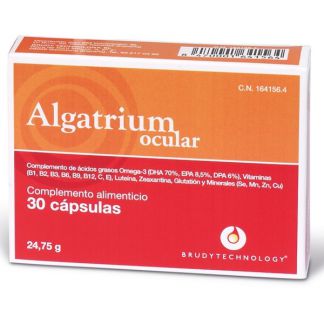 Algatrium Ocular 280 mg. DHA Brudy Technology - 30 cápsulas