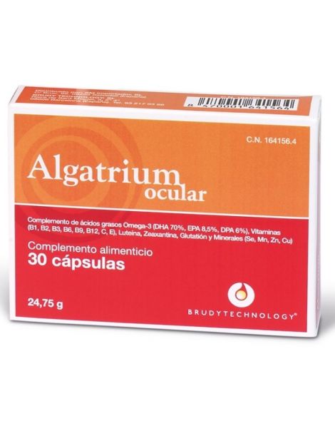 Algatrium Ocular 280 mg. DHA Brudy Technology - 30 cápsulas