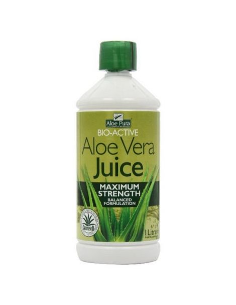 Zumo de Aloe Vera Potencia Máxima Optima - 1000 ml.