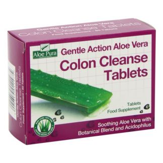 Aloe Vera Limpieza de Colon Optima - 30 tabletas
