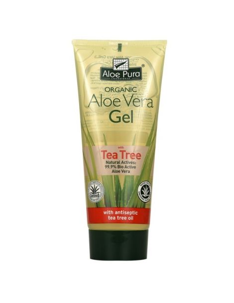 Gel de Aloe Vera con Árbol del Té Optima - 200 ml.