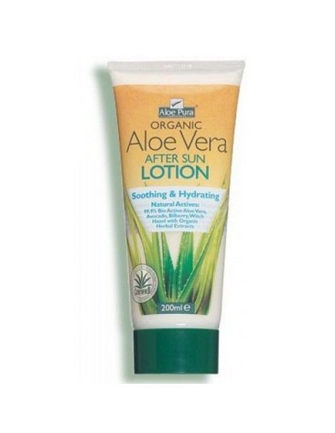 Loción After Sun Aloe Vera Optima - 200 ml.