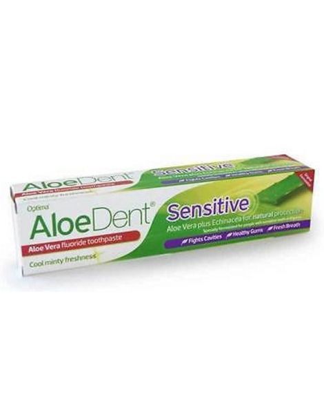 Dentífrico Aloe Vera Sensible Optima - 100 ml.