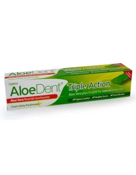 Dentífrico Aloe Vera con Flúor Optima - 100 ml.