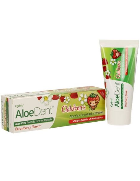Dentífrico Aloe Vera para Niños Optima - 50 ml.