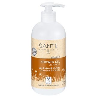 Gel de Ducha Bio-Coco & Vainilla Sante - 500 ml.