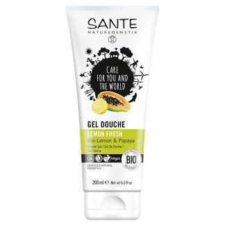 Gel de Ducha Lemon Fresh Sante - 200 ml.