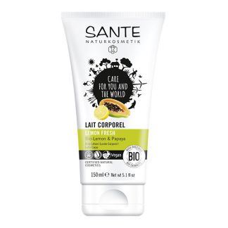 Loción Corporal Lemon Fresh Sante - 150 ml.