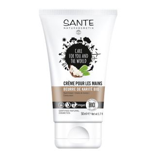 Crema de Manos Manteca de Karité Sante - 50 ml.