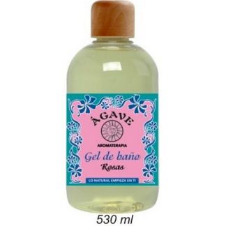 Gel de Baño de Rosas Ágave - 530 ml.