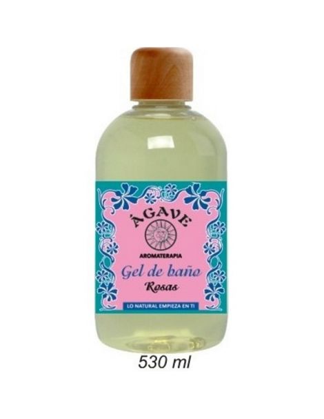 Gel de Baño de Rosas Ágave - 530 ml.