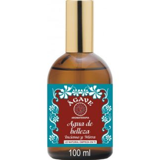 Agua de Belleza Incienso y Mirra Ágave - vaporizador 100 ml.