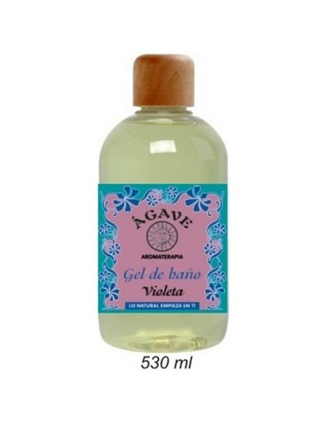 Gel de Baño de Violeta Ágave - 530 ml.