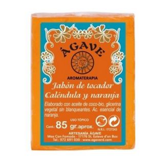 Jabón de Tocador de Naranja y Caléndula Ágave - 85 gramos