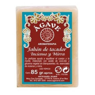 Jabón de Tocador de Incienso y Mirra Ágave - 85 gramos