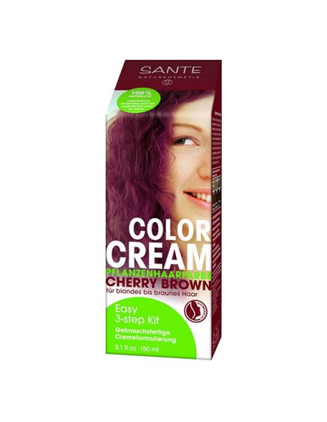 Crema Colorante Capilar Cereza Sante - 150 ml.