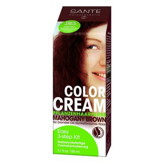 Crema Colorante Capilar Caoba Sante - 150 ml.