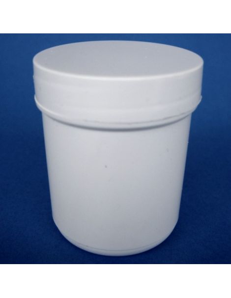 Tarro de Plástico Blanco Cilíndrico - 50 ml.