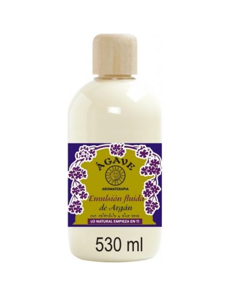 Leche Corporal de Argán Ágave - 530 ml.