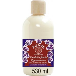 Leche Corporal Regeneradora de Incienso y Mirra Ágave - 530 ml.