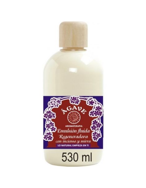 Leche Corporal Regeneradora de Incienso y Mirra Ágave - 530 ml.