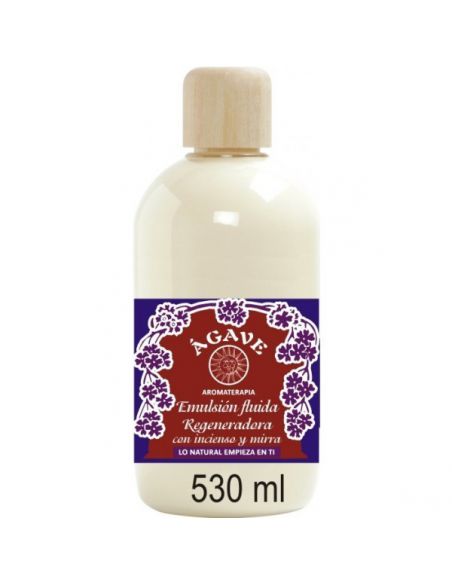 Leche Corporal Regeneradora de Incienso y Mirra Ágave - 530 ml.