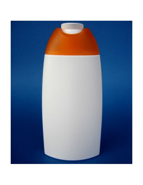 Frasco de Plástico Blanco Champú - 250 ml.