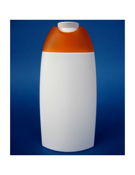 Frasco de Plástico Blanco Champú - 250 ml.