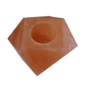 Portavelas de Sal Pulido Forma Farhan