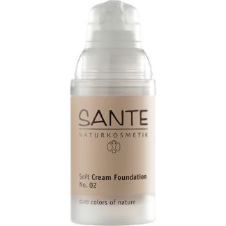 Maquillaje Soft Cream Light Beige 02  Sante - 30 ml.