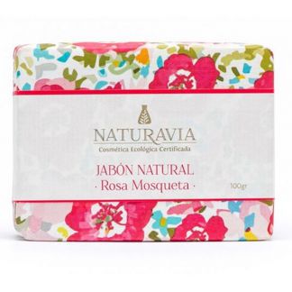 Jabón de Rosa Mosqueta Naturavia - 100 gramos
