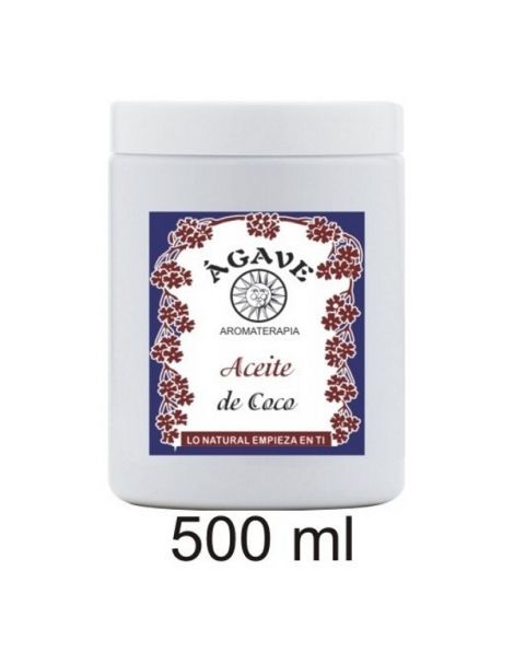 Aceite de Coco 100% Ágave - 500 ml.
