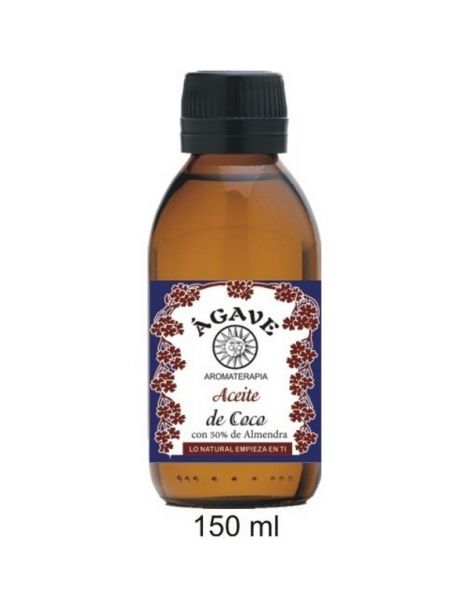 Aceite de Coco y Almendra Ágave - 150 ml.