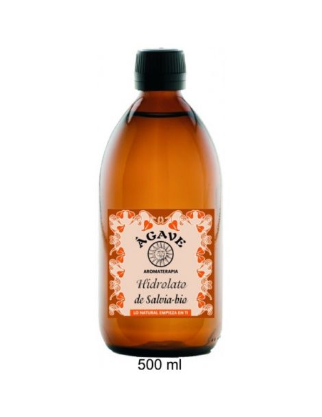 Hidrolato-Tónico de Salvia Ágave - 500 ml.
