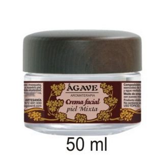 Crema Facial Piel Normal-Mixta Ágave - 50 ml.