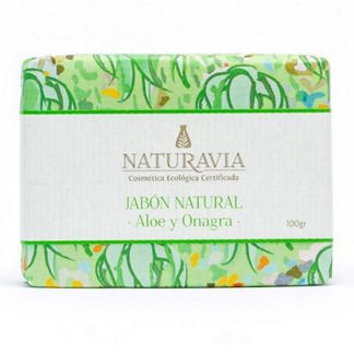 Jabón de  Aloe y Onagra Naturavia - 100 gramos