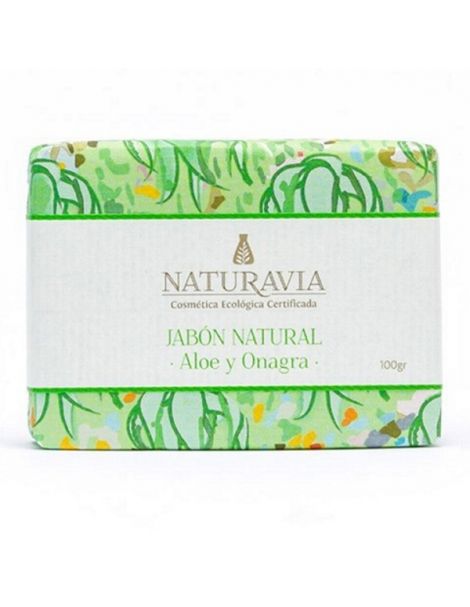 Jabón de  Aloe y Onagra Naturavia - 100 gramos