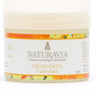 Crema Facial de Caléndula Naturavia - 50 ml.