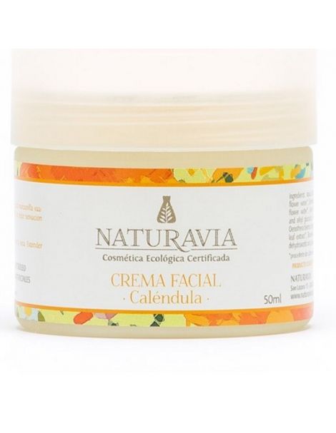 Crema Facial de Caléndula Naturavia - 50 ml.