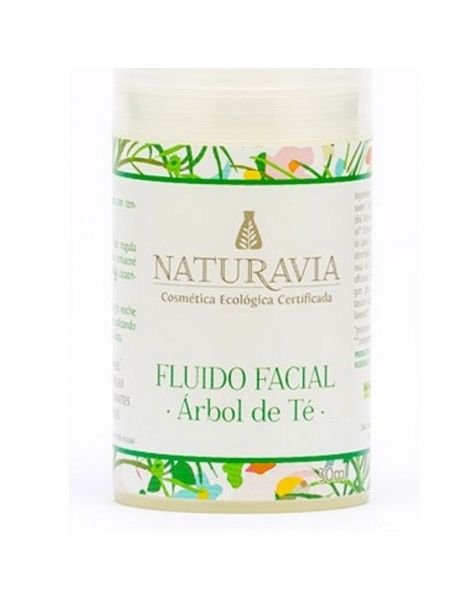 Fluido Facial de Árbol de Té Naturavia - 30 ml.