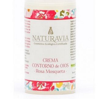 Crema Contorno de Ojos de Rosa Mosqueta Naturavia - 15 ml.