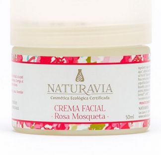 Crema Facial de Rosa Mosqueta Naturavia - 50 ml.