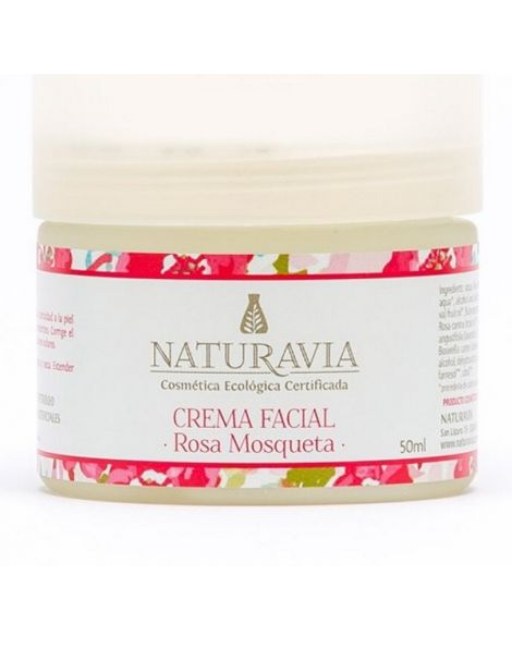 Crema Facial de Rosa Mosqueta Naturavia - 50 ml.
