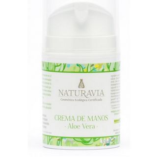 Crema de Manos de Aloe Vera Naturavia - 50 ml.