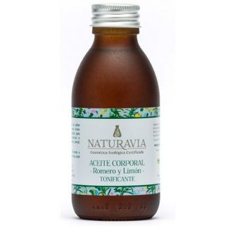 Aceite Corporal de Romero y Limón Tonificante Naturavia - 150 ml.